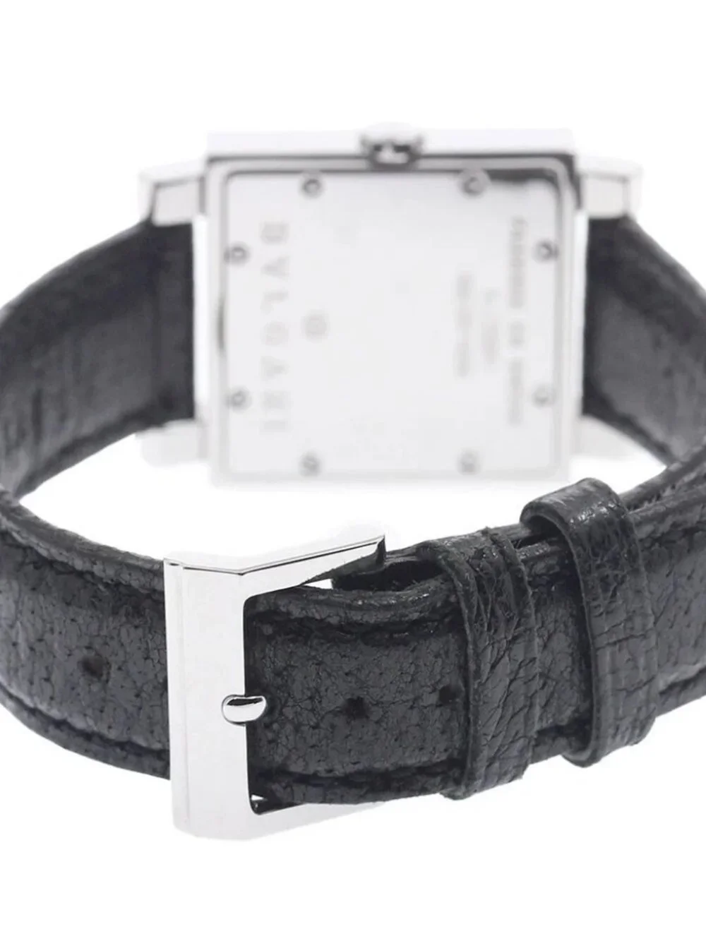BVLGARI Quadlard SQ27SLD Date black Dial Quartz Ladies Watch_970988